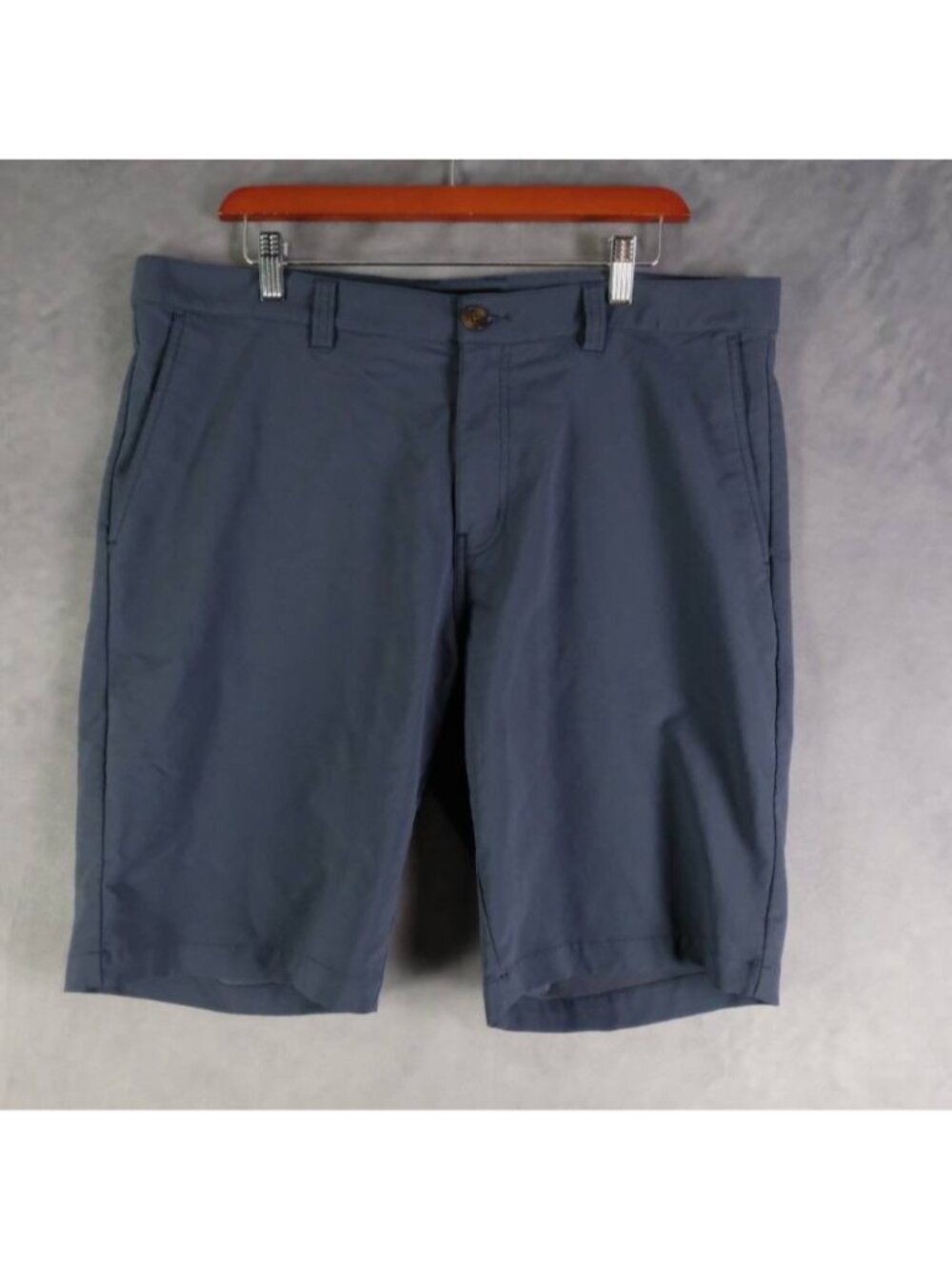 Travis Mathew Shorts Men's 38 Blue Beck 2.0 Stretch Golf Casual